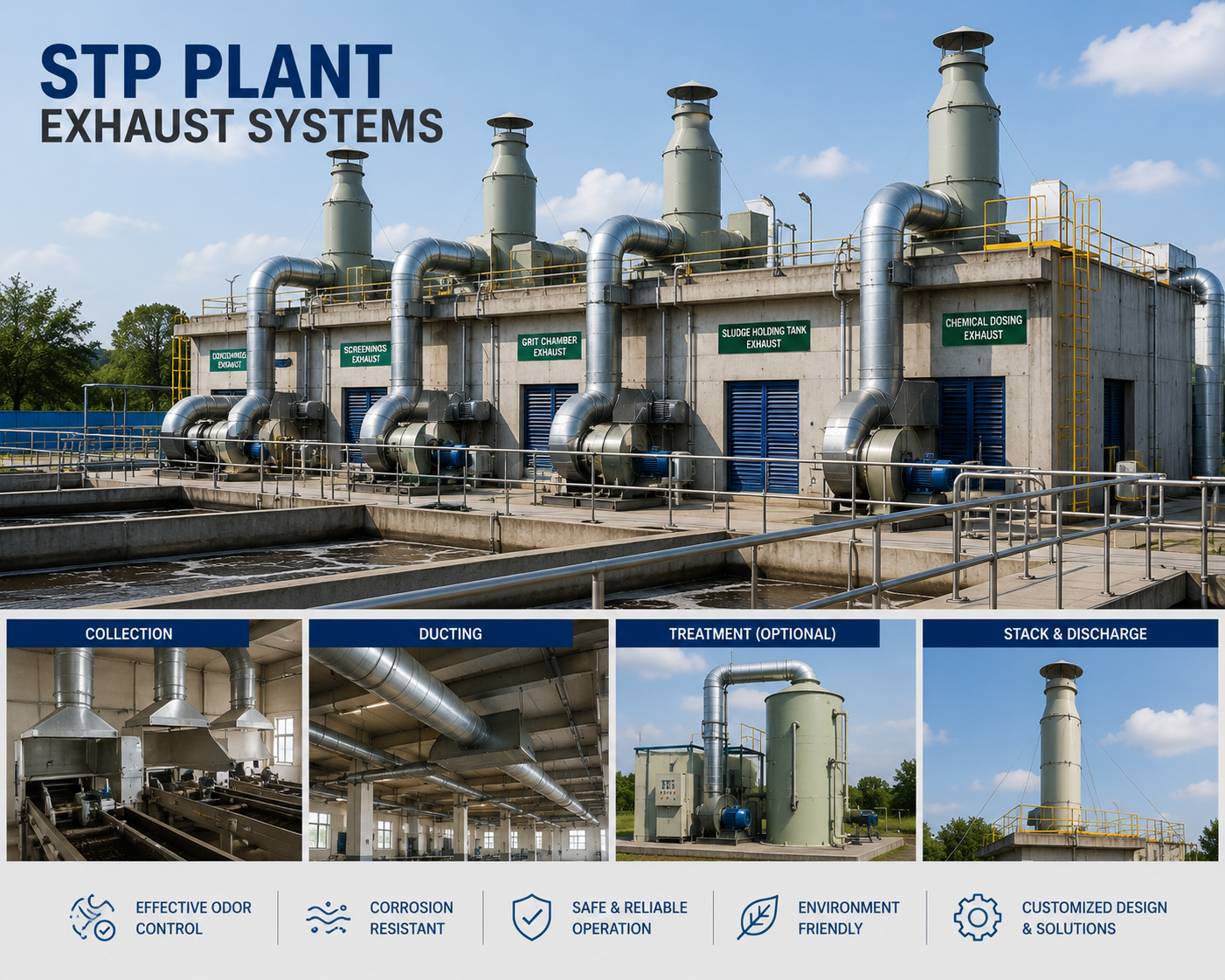 STP Plant Exhaust Systems